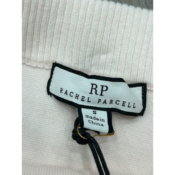 NWT Rachel Parcell Womens Pastel Mauve Sweater Knit Scallop Mini Skirt Size S - Picture 5 of 10